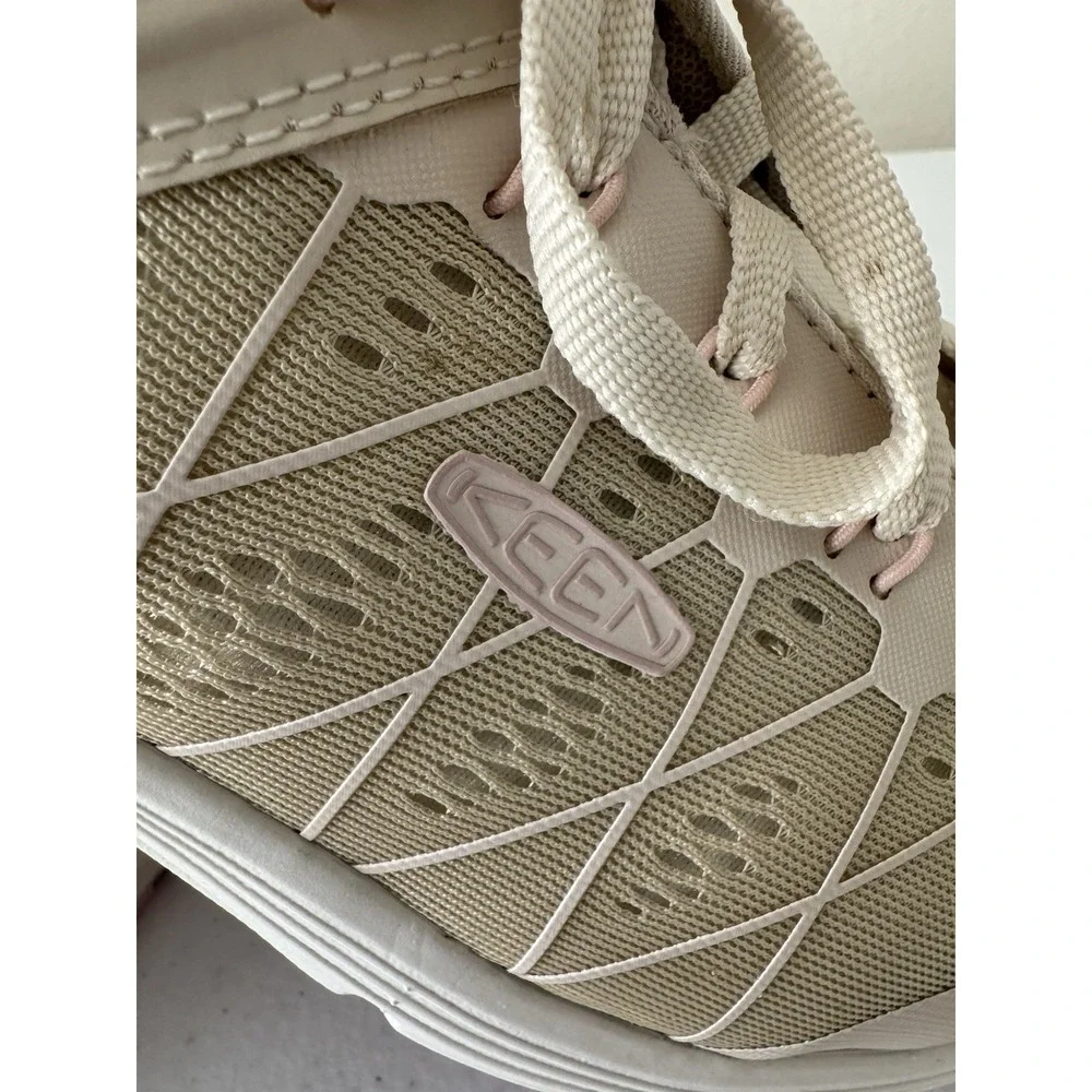KEEN Utility Vista Energy Composite Toe Work Shoes Beige Women's Size 10M